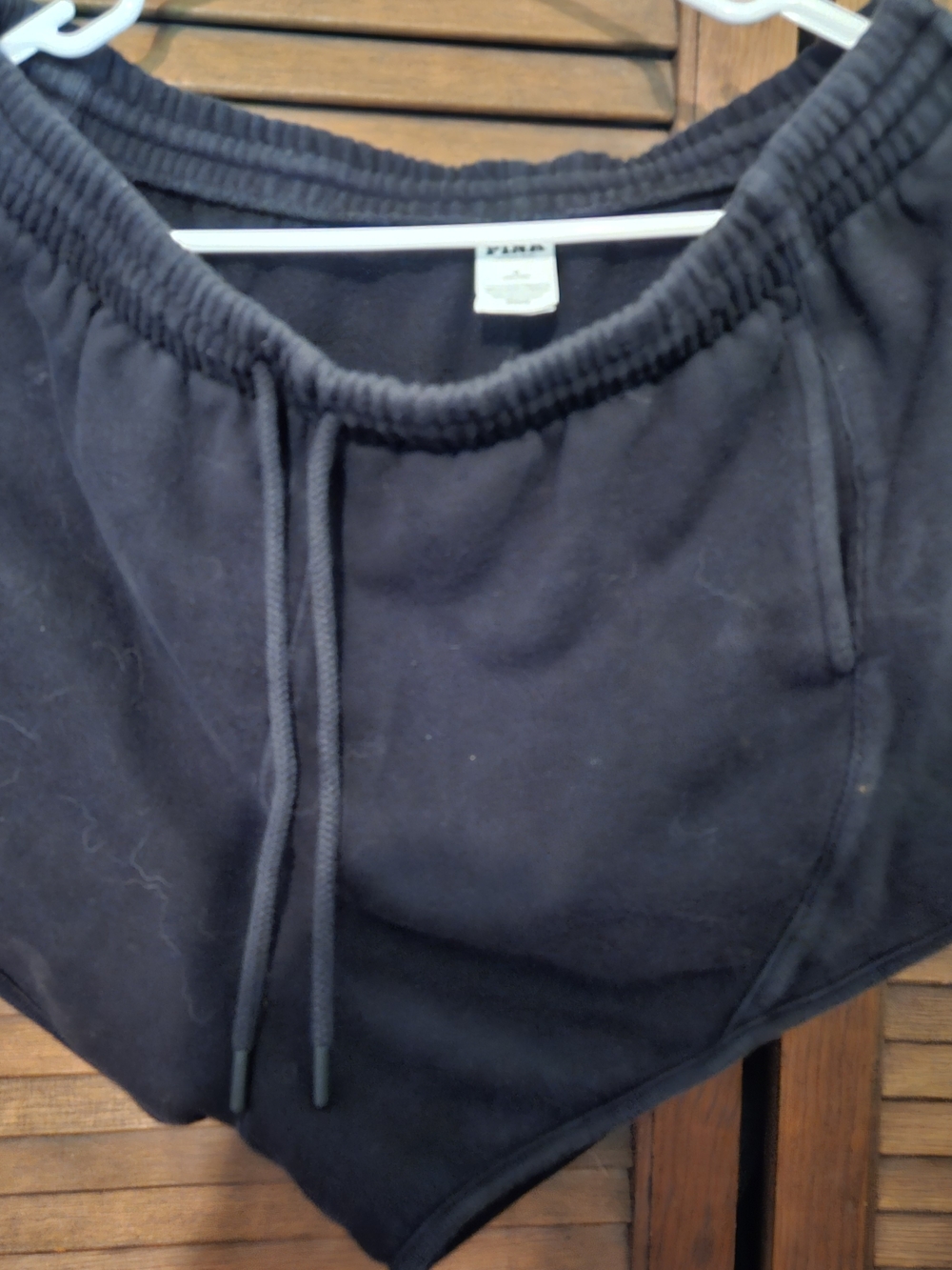 PINK Victoria's Secret Black Athletic Drawstring Shorts NWOT